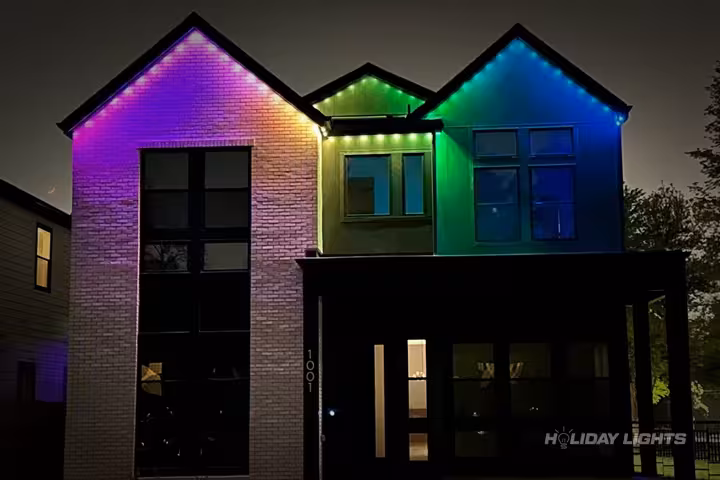 Permanent Lights In Blackstone - Permanent Christmas lights installation in Connecticut